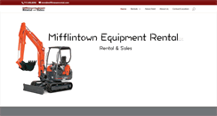 Desktop Screenshot of mifflintownrental.com